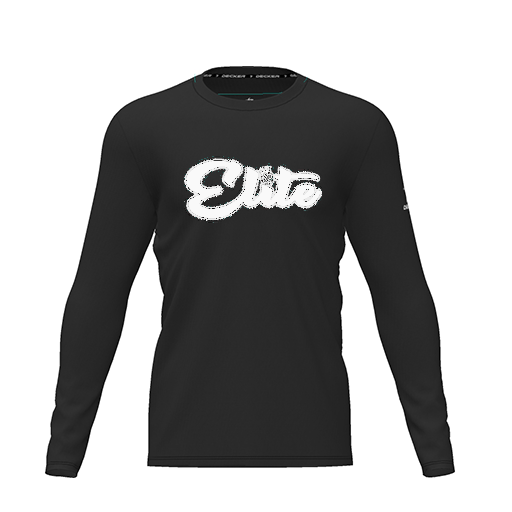 [CUS-DRIF-TEES-PER-CNK-LSL-BLK-YXS-LOGO1] Dri Fit Performance T-Shirt (Youth XS, Black, Logo 1, Long Sleeve)