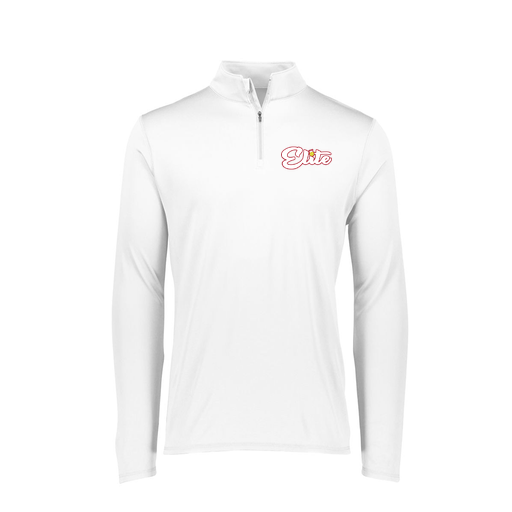[FTLQFLWH-FAXS-LOGO2] Decker Women's Flex-Lite 1/4 Zip Shirt (Female Adult XS, White, Logo 2)