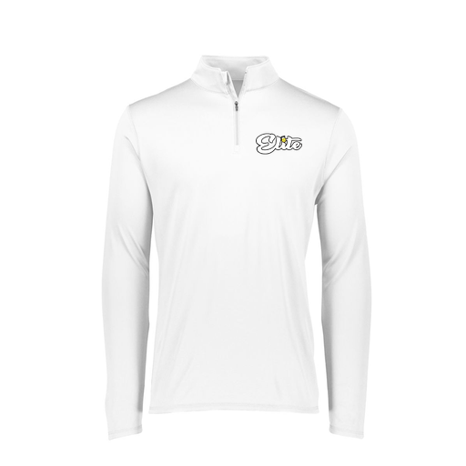 [FTLQFLWH-FAXS-LOGO3] Decker Women's Flex-Lite 1/4 Zip Shirt (Female Adult XS, White, Logo 3)