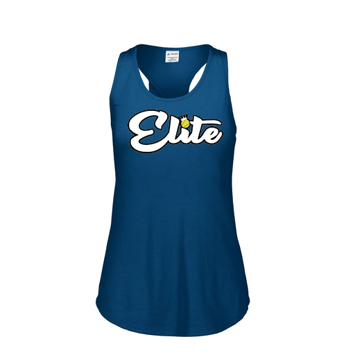 [3078.U22.S-LOGO3] Ladies Tri Blend Tank Top (Female Adult S, Navy, Logo 3)