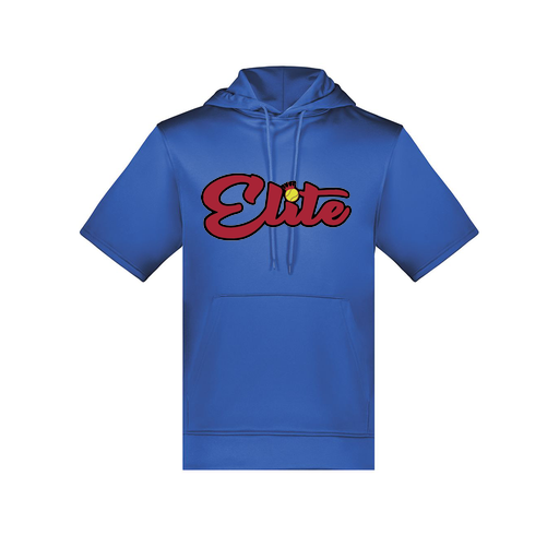 [6871.060.S-LOGO1] Men's Dri Fit Short Sleeve Hoodie (Adult S, Royal, Logo 1)