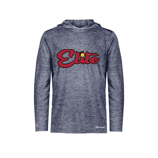 [FOLHCGNV-YS-LOGO1] Decker Youth Charge Hoodie (Youth S, Navy, Logo 1)