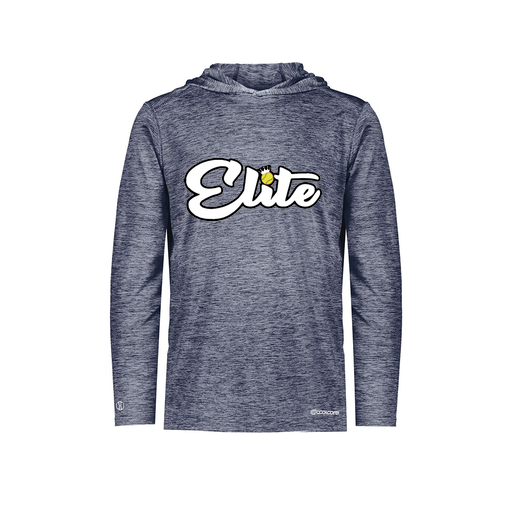 [FOLHCGNV-YS-LOGO3] Decker Youth Charge Hoodie (Youth S, Navy, Logo 3)