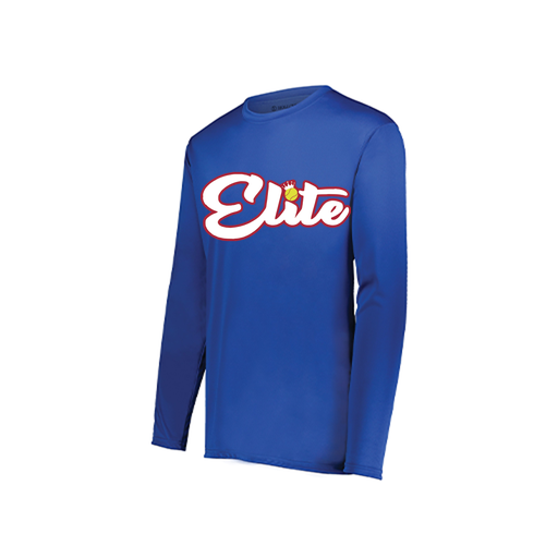 [222822.060.XS-LOGO2] Men's LS Smooth Sport Shirt (Adult XS, Royal, Logo 2)