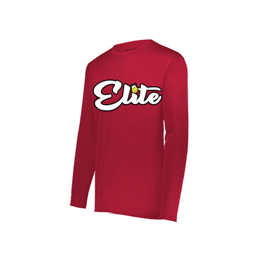[222822.083.XS-LOGO3] Men's LS Smooth Sport Shirt (Adult XS, Red, Logo 3)