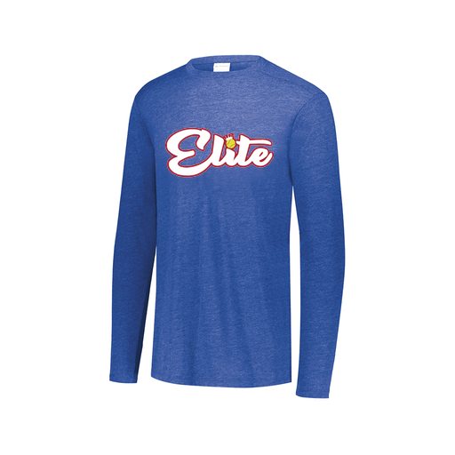 [3075.U55.XS-LOGO2] Men's LS Ultra-blend T-Shirt (Adult XS, Royal, Logo 2)