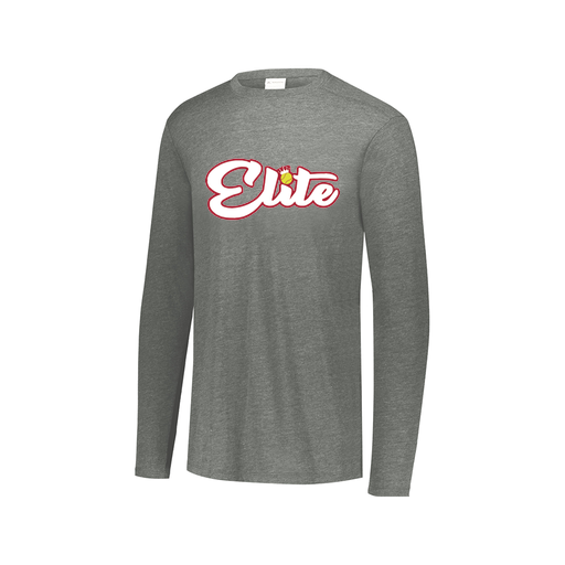 [3075.013.XS-LOGO2] Men's LS Ultra-blend T-Shirt (Adult XS, Gray, Logo 2)