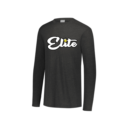[3076.K94.S-LOGO3] Youth LS Ultra-blend T-Shirt (Youth S, Black, Logo 3)