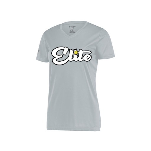 [222820.099.S-LOGO3] Ladies Movement Dri Fit Shirt (Female Adult S, Silver, Logo 3)