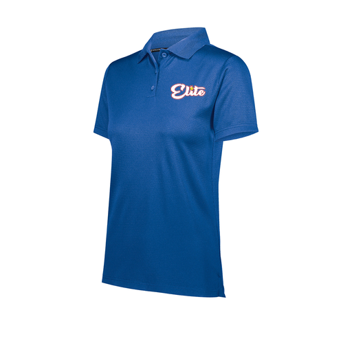 [222768.060.XS-LOGO2] Ladies Prism Polo (Female Adult XS, Royal, Logo 2)